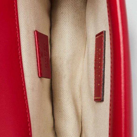 Gucci Red Leather Chinese New Year Mini Dionysus Shoulder Bag - Picture 10 of 12